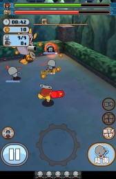 画像ギャラリー No.008のサムネイル画像 / ゆる〜くカワいく大乱戦!? スマートフォン向けアクションゲーム「ゆるロボvsわるロボ」を紹介する「(ほぼ)日刊スマホゲーム通信」第329回