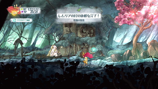 画像ギャラリー No.026のサムネイル画像 / ユービーアイソフトが贈るRPG「チャイルド オブ ライト」をレビュー。キャラクターがなめらかに動く，絵本のような世界へ飛び込もう