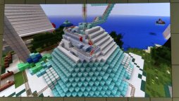画像ギャラリー No.003のサムネイル画像 / 「Minecraft」の参加型イベント「1,000人でつくる!“夢の日本”プロジェクト ファイナル!」レポート。小学生達が創意工夫で作った建造物を披露