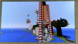 画像ギャラリー No.006のサムネイル画像 / 「Minecraft」の参加型イベント「1,000人でつくる!“夢の日本”プロジェクト ファイナル!」レポート。小学生達が創意工夫で作った建造物を披露