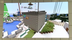 画像ギャラリー No.015のサムネイル画像 / 「Minecraft」の参加型イベント「1,000人でつくる!“夢の日本”プロジェクト ファイナル!」レポート。小学生達が創意工夫で作った建造物を披露