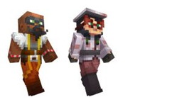 画像ギャラリー No.007のサムネイル画像 / 「Minecraft」の各コンシューマ版に向けた“ヴィランズ スキン パック”が配信開始