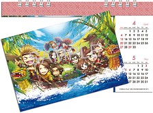 画像ギャラリー No.005のサムネイル画像 / 「真・三國無双」“みにきゃら”の2014年版卓上カレンダーが2月中旬に発売