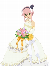 画像ギャラリー No.002のサムネイル画像 / 「テイルズ オブ リンク」期間限定ガシャでサラとカノンノ達が花嫁姿に