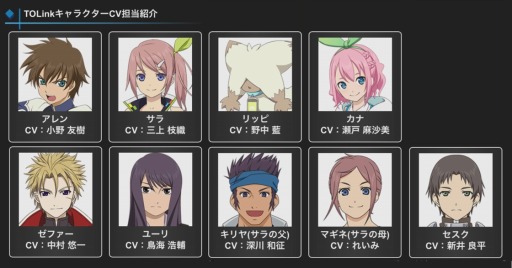 画像ギャラリー No.002のサムネイル画像 / 「テイルズ オブ リンク」，メインシナリオ新章「‐碧に沈む星の灯‐」を公開