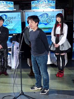 画像ギャラリー No.006のサムネイル画像 / 「ガンスリンガー ストラトス2」が稼働開始。オープニングセレモニーには，ふなっしーが応援に駆けつけたなっしー！