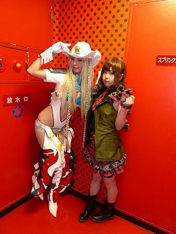 画像ギャラリー No.011のサムネイル画像 / 「ガンスリンガー ストラトス2」が稼働開始。オープニングセレモニーには，ふなっしーが応援に駆けつけたなっしー！