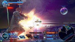 画像ギャラリー No.013のサムネイル画像 / 「ガンスリンガー ストラトス2」が稼働開始。オープニングセレモニーには，ふなっしーが応援に駆けつけたなっしー！