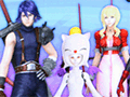 ［TGS 2014］「ガンスリンガー ストラトス2」とFFシリーズの衣装コラボを公開。出演声優4名によるスペシャルステージをレポート