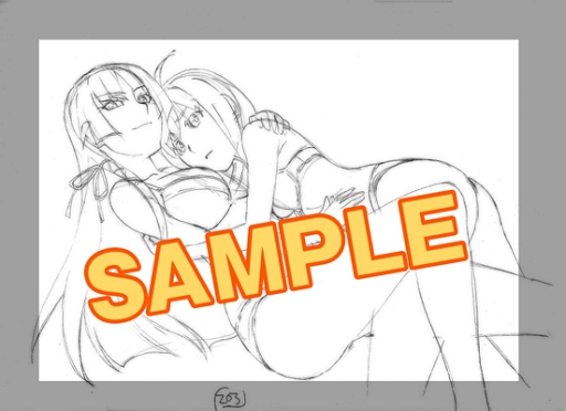 画像ギャラリー No.001のサムネイル画像 / 「AKIBA’S TRIP2」ぽよよん♡ろっく描き下ろし，特典イラストラフを公開