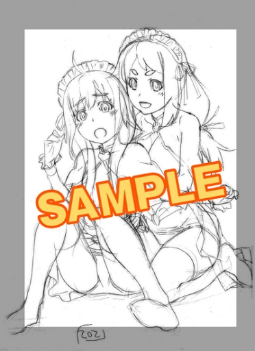 画像ギャラリー No.002のサムネイル画像 / 「AKIBA’S TRIP2」ぽよよん♡ろっく描き下ろし，特典イラストラフを公開