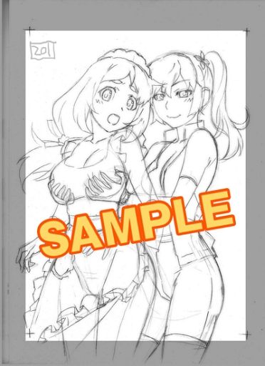 画像ギャラリー No.003のサムネイル画像 / 「AKIBA’S TRIP2」ぽよよん♡ろっく描き下ろし，特典イラストラフを公開