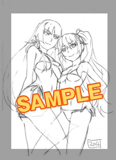 画像ギャラリー No.005のサムネイル画像 / 「AKIBA’S TRIP2」ぽよよん♡ろっく描き下ろし，特典イラストラフを公開