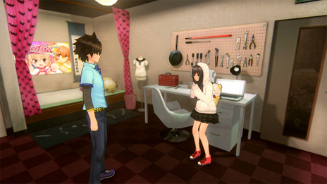 画像ギャラリー No.006のサムネイル画像 / 「AKIBA’S TRIP2」，主人公の妹「ナナ」のプロフィールが明らかに。洋服と裁縫が好きで男性が苦手なインドア派の女の子だ