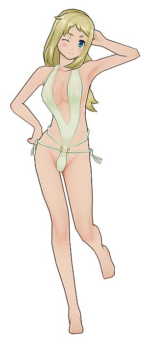 画像ギャラリー No.002のサムネイル画像 / 「AKIBA’S TRIP2」，カティと志遠の水着やコラボ衣装などDLC第3弾が配信