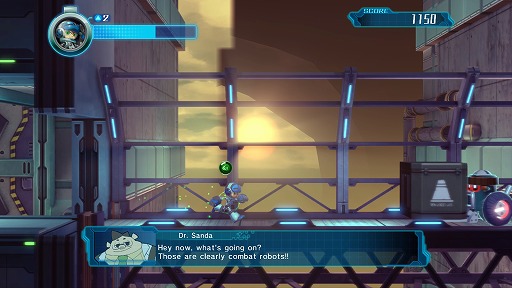 画像ギャラリー No.004のサムネイル画像 / 稲船敬二氏の新作アクション「Mighty No.9」のβテスト版コードが届いたのでさっそくプレイしてみた