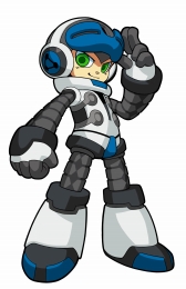画像ギャラリー No.001のサムネイル画像 / 「Mighty No.9」,主人公・ベックのカラーリングが灰色から“白”へ変更に