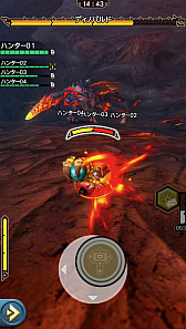 画像ギャラリー No.010のサムネイル画像 / 「モンスターハンター エクスプロア」，7月1日に登場する「ディノバルド」と覇玉ハンマーの情報をお届け。直撮りプレイ動画でも紹介