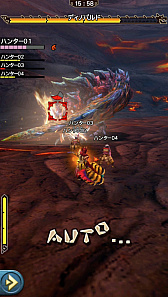画像ギャラリー No.019のサムネイル画像 / 「モンスターハンター エクスプロア」，7月1日に登場する「ディノバルド」と覇玉ハンマーの情報をお届け。直撮りプレイ動画でも紹介
