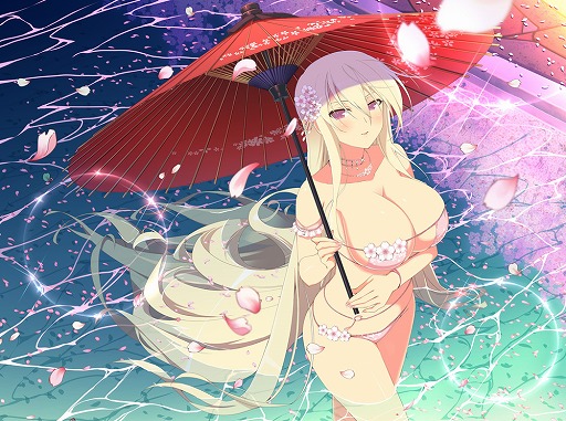 画像ギャラリー No.008のサムネイル画像 / 「閃乱カグラ NewWave Gバースト」,イベント“お花見プールフェス”が開催中。総選挙SP記念水着ピックアップガチャも