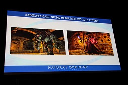 画像ギャラリー No.018のサムネイル画像 / 角川ゲームスが「KADOKAWA GAME STUDIO MEDIA BRIEFING 2013 AUTUMN」を開催。「艦これ改（仮）」および「NAtURAL DOCtRINE」が正式発表された会場の模様をレポート