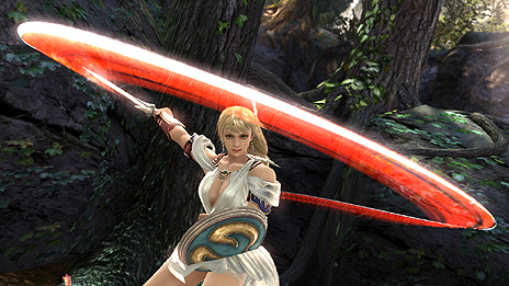 画像ギャラリー No.005のサムネイル画像 / ［TGS 2013］「SOULCALIBUR Lost Swords」最新情報。今作の武器や防具には「属性」が存在。「合成」により性能の強化も可能に