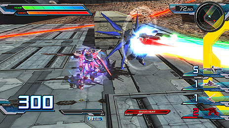 画像ギャラリー No.009のサムネイル画像 / 「機動戦士ガンダム EXTREME VS. FULL BOOST」，「高機動型ザクII後期型」および「インフィニットジャスティスガンダム」の紹介映像を公開