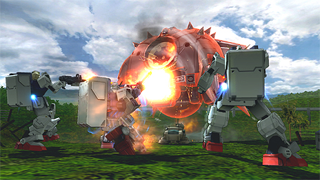 画像ギャラリー No.016のサムネイル画像 / 「機動戦士ガンダム EXVS FULL BOOST」追加機体第3弾は3月5日より配信。 アッガイ(ハマーン搭乗),陸戦型ガンダム,Zガンダム(ルー搭乗)登場