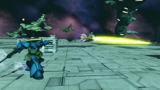 画像ギャラリー No.006のサムネイル画像 / 「機動戦士ガンダム EXTREME VS. FULL BOOST」,万能型のガトー搭乗ゲルググと,岩を投げて戦うドアン搭乗のザクIIが4月16日に配信