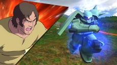 画像ギャラリー No.011のサムネイル画像 / 「機動戦士ガンダム EXTREME VS. FULL BOOST」,万能型のガトー搭乗ゲルググと,岩を投げて戦うドアン搭乗のザクIIが4月16日に配信