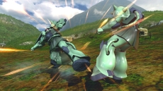 画像ギャラリー No.015のサムネイル画像 / 「機動戦士ガンダム EXTREME VS. FULL BOOST」,万能型のガトー搭乗ゲルググと,岩を投げて戦うドアン搭乗のザクIIが4月16日に配信