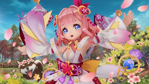 画像ギャラリー No.004のサムネイル画像 / 「幻想神域」,新たな幻神「桜花爛漫・コノハナサクヤ」が登場