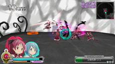 画像ギャラリー No.024のサムネイル画像 / 「劇場版 魔法少女まどか☆マギカ The Battle Pentagram」,戦闘時の基本アクションや,魔法少女達の絆の深さを示すパラメータ“絆値”などを紹介