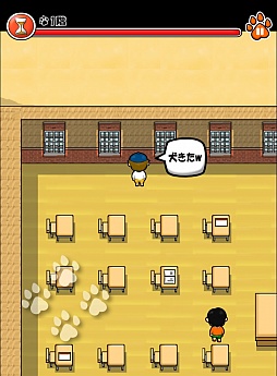 画像ギャラリー No.002のサムネイル画像 / 懐かし系と思いきや……。スマートフォン向けアクション「校庭に犬w」を紹介する「(ほぼ)日刊スマホゲーム通信」第361回