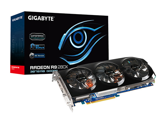 画像ギャラリー No.001のサムネイル画像 / 全部OC版。GIGABYTEのRadeon R9&R7搭載カード計4製品が発売