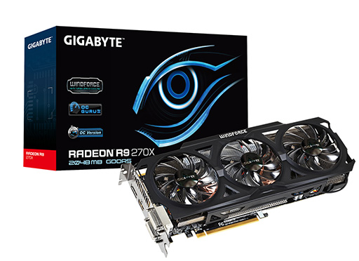 画像ギャラリー No.002のサムネイル画像 / 全部OC版。GIGABYTEのRadeon R9&R7搭載カード計4製品が発売