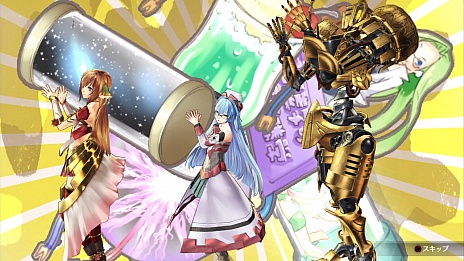 画像ギャラリー No.052のサムネイル画像 / 「アルノサージュ」の新情報。主人公とパートナーが合体して強力な詩魔法を繰り出せる「合体技」や,関連音楽CD,限定版の同梱アイテムなどが公開
