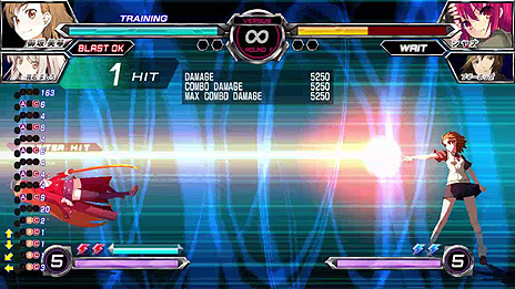 画像ギャラリー No.013のサムネイル画像 / 「電撃文庫 FIGHTING CLIMAX」,通信対戦を楽しめる「NETWORK」,オプションを細かく設定して練習できる「TRAINING」の情報が公開