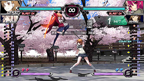 画像ギャラリー No.014のサムネイル画像 / 「電撃文庫 FIGHTING CLIMAX」,通信対戦を楽しめる「NETWORK」,オプションを細かく設定して練習できる「TRAINING」の情報が公開