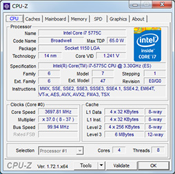 画像ギャラリー No.002のサムネイル画像 / 「Core i7-5775C」を試す。Skylakeまでの“つなぎ”となるCPUを，ゲーマーはどう捉えるべきか