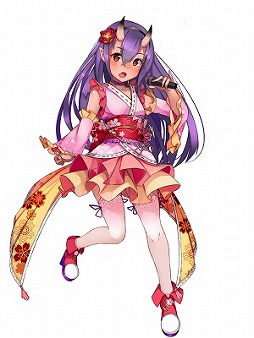 画像ギャラリー No.004のサムネイル画像 / 「鬼斬」,小野小町など4人のキャラクターにふりふりなアイドル衣装が登場
