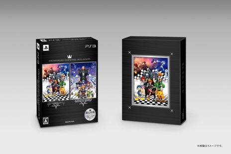 画像ギャラリー No.004のサムネイル画像 / 「KINGDOM HEARTS -HD 2.5 ReMIX-」各パッケージのイメージ画像と,限定封入特典の内容が明らかに