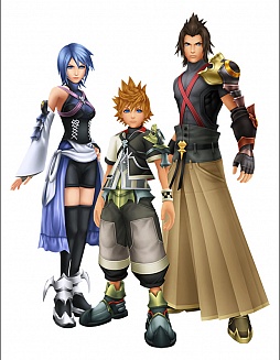 画像ギャラリー No.001のサムネイル画像 / 「KINGDOM HEARTS -HD 2.5 ReMIX-」,“テラ”“ヴェントス”“アクア”の主人公3人が冒険を繰り広げるHD版「Birth by Sleep」の最新情報が公開