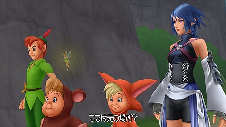 画像ギャラリー No.009のサムネイル画像 / 「KINGDOM HEARTS -HD 2.5 ReMIX-」,“テラ”“ヴェントス”“アクア”の主人公3人が冒険を繰り広げるHD版「Birth by Sleep」の最新情報が公開
