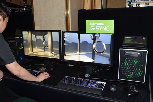 画像ギャラリー No.003のサムネイル画像 / NVIDIA，Vsync有効でも無効でもない第3のディスプレイ同期技術「G-SYNC」発表。その正体と狙いを明らかにする