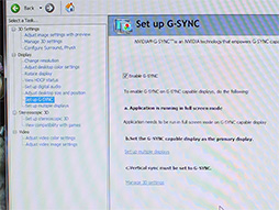 画像ギャラリー No.009のサムネイル画像 / NVIDIA，独自のディスプレイ同期技術「G-SYNC」のデモを秋葉原のイベントで国内初公開