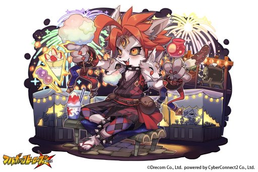 画像ギャラリー No.006のサムネイル画像 / 「フルボッコヒーローズX」，レアガチャ「星も零れる大宴祭」開催。浴衣Ver.の限定ヒーローが登場
