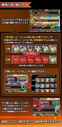 画像ギャラリー No.009のサムネイル画像 / 「フルボッコヒーローズX」,新クエストの“覇勇の塔”を開催。6層クリアで★5ウカノミタマが獲得可能