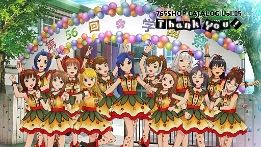 画像ギャラリー No.001のサムネイル画像 / 「アイドルマスター ワンフォーオール」の最新DLC「カタログ第5号」の詳細が明らかに。追加シナリオでは，765プロのアイドル達が“学祭クイーン”を目指すことに