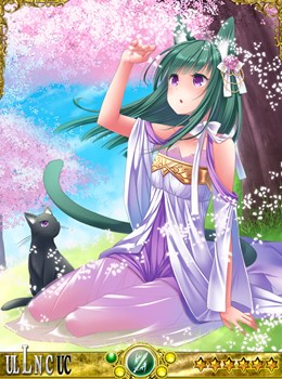 画像ギャラリー No.003のサムネイル画像 / 「聖魔爛戦！イクサヒメ」期間限定でお花見仕様のイクサヒメがクエストに登場